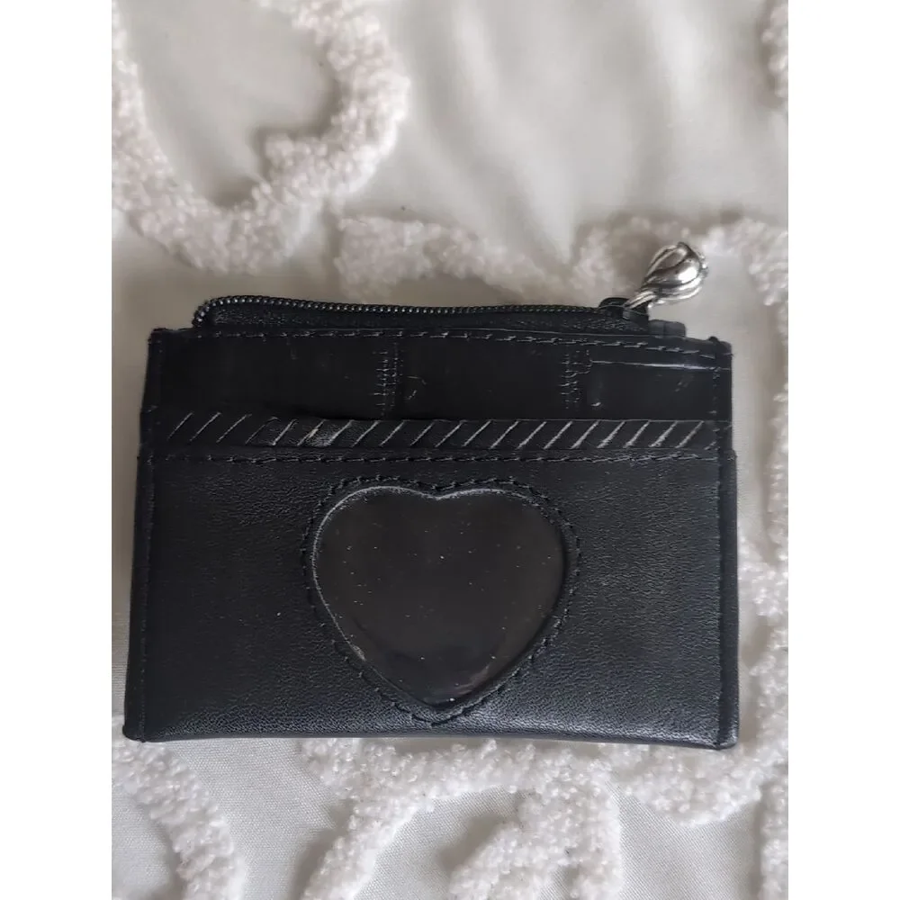 Brighton Vintage  Coin /Credit Card Wallet With Heart 🖤 Photo Frame